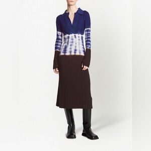 PROENZA SCHOULER WHITE LABEL
tie-dye knitted dress